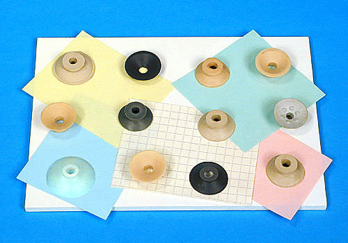 扁平吸盘 - SUF series - ANVER Vacuum System Specialists - 硅胶 / 橡胶 / 用于造纸业