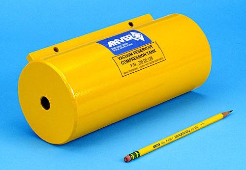 真空贮液罐 - 28400138	 - ANVER Vacuum System Specialists - 钢 / 石膏灰泥 / 卧式