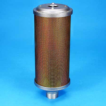 排气消音器 - MU series - ANVER Vacuum System Specialists - 用于真空泵 / 铝制 / 钢