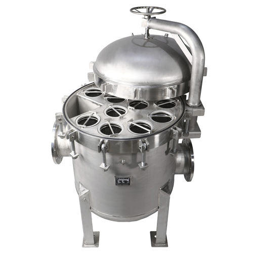 多袋式过滤器外壳 - MFB series - Filtrafine - 用于液体 / 不锈钢 / 大流量