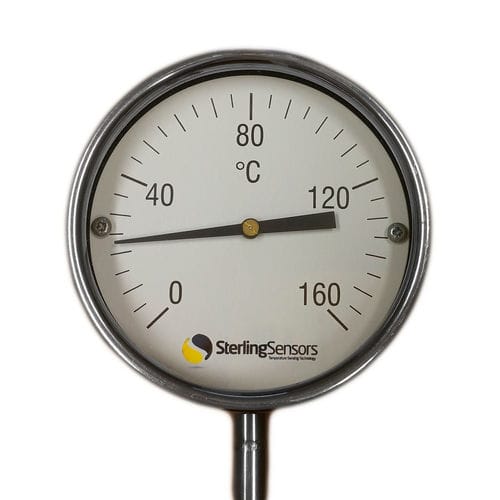 探头温度计 - V205 Series - Sterling Sensors - 表盘 / IP65 / 在线