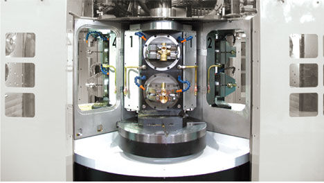 5轴CNC加工中心 - TRI-CENTER - BUFFOLI TRANSFER - 4轴 / 卧式 / 旋转台