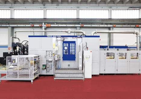 连续自动工作机床 / 旋转 - TRB-100-T - BUFFOLI TRANSFER - CNC数控 / 用于加工车间 / 多机轴
