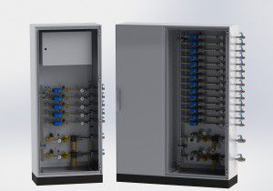 生产铝气体调节系统 - FCTechnik - Gas Control Systems - flox[on] MFC - 自动 / 定制