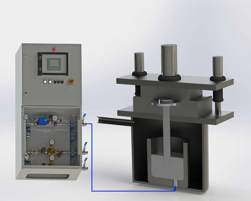 生产铝气体调节装置 - FCTechnik - Gas Control Systems - flox[on] MFC - 用于低压压铸模具 / 自动