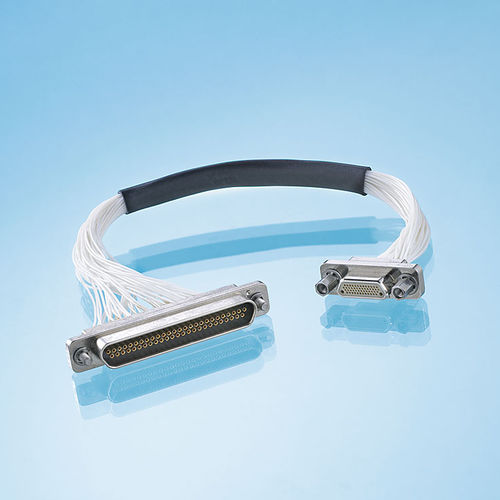 数据连接器 - Axon Cable - micro-D 型 / 长方形 / 大电流