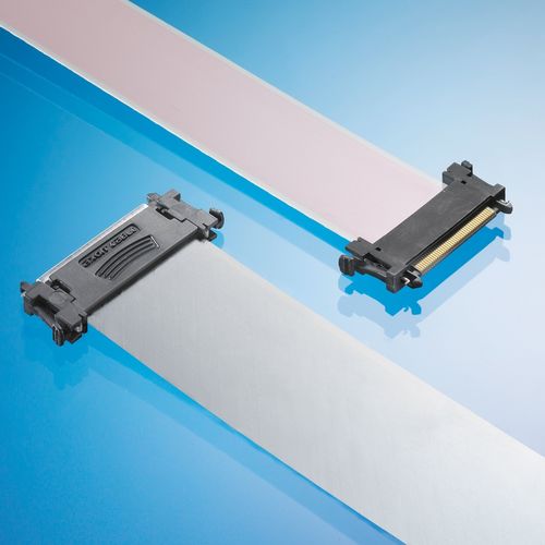 数据电缆 - FDC100® - Axon Cable - ZIF / 板对板 / 铠装