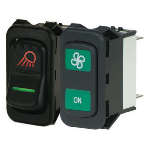 摇摆开关 - NGR - Eaton Commercial Controls - 单极 / IP67 / 发光