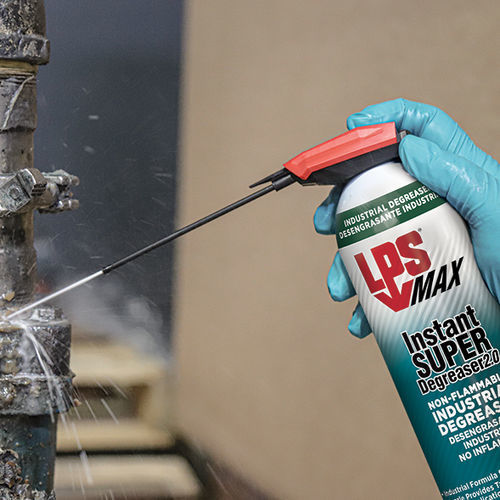 去油剂喷雾器 - LPS® MAX Instant Super Degreaser - LPS Laboratories - 用于线缆和链条 / 不可燃 / 无溶剂