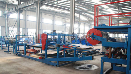 EPS夹芯板生产线 - SP-5 - Shanghai Zhongji Machinery Co.ltd - 连续式