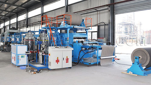 保温板生产线 - SP-PU-PE - Shanghai Zhongji Machinery Co.ltd - 自动化 / 连续式