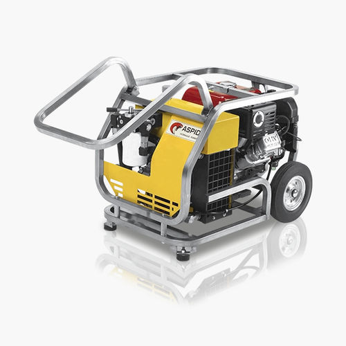 内燃机液压动力单元 - Super Aspid B  - DOA Hydraulic Tools Srl - 轮式