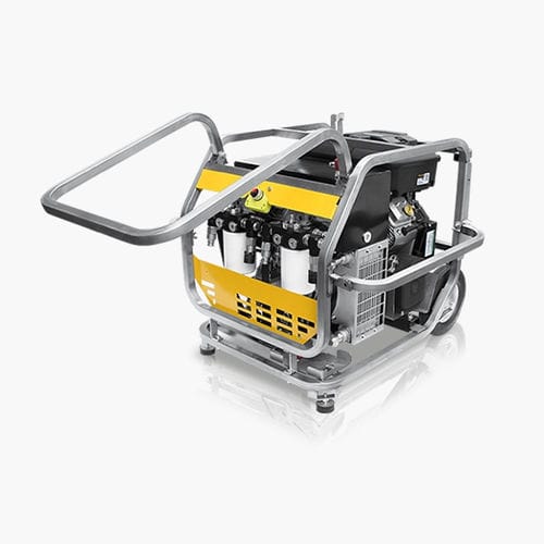 电动式液压动力单元 - SUPER RAPTOR DUAL - DOA Hydraulic Tools Srl - 电动式 / 汽油发动机 / 油