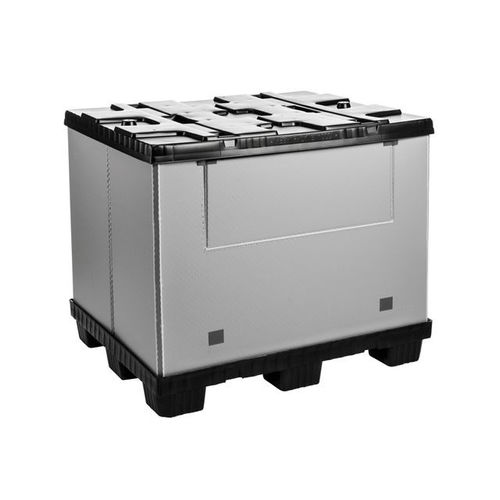 HDPE货盘箱 - Mega-Pack 1000 - WALTHER Faltsysteme GmbH - FALTBOX - PP / 运输 / 工业