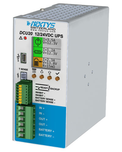 直流不间断电源 - DCU20 - NEXTYS SA - 工业 / DIN导轨