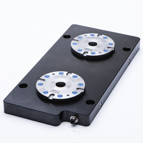 圆形零点夹紧系统 - 0-MAK Placa doble - Fresmak
