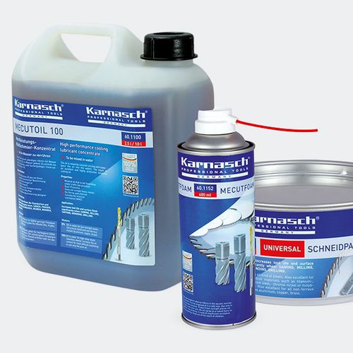 冷却加工液 - Mecutoil, Mecut MMKS-MQL, Mecutspray, Mecutfoam - Karnasch Professional Tools GmbH - 不含氯