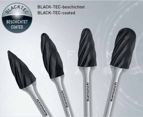 立铣刀铣刀 - Black Tec  - Karnasch Professional Tools GmbH - 整体硬质合金 / 锉刀 / 碳化物