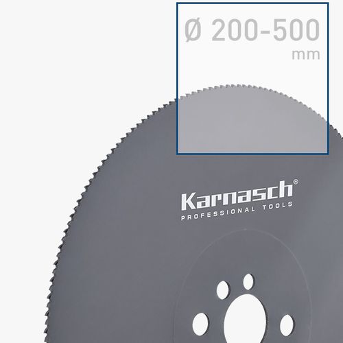 圆锯片 - Karnasch Professional Tools GmbH - HSS / 用于钢材 / 用于不锈钢