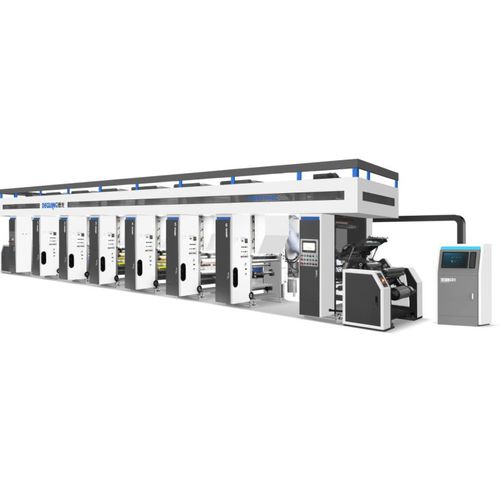 转轮凹版印刷机 - DNAY series - Zhejiang Deguang Machinery Co. , Ltd. - 用于塑料膜 / 6色 / 自动