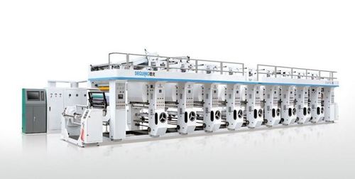 转轮凹版印刷机 - DNAY series - Zhejiang Deguang Machinery Co. , Ltd. - 用于塑料膜 / 用于BOPP薄膜 / 6色