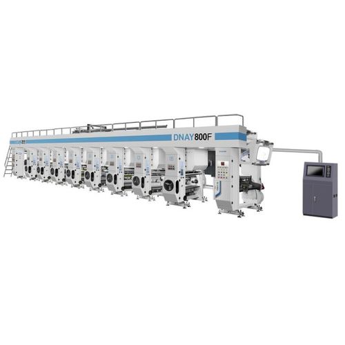 转轮凹版印刷机 - DNAY series - Zhejiang Deguang Machinery Co. , Ltd. - 用于标签 / 用于PE标签 / 用于PET标签