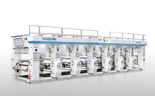转轮凹版印刷机 - AY series - Zhejiang Deguang Machinery Co. , Ltd. - 用于塑料膜 / 6色 / 双色