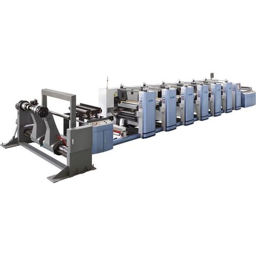 塑料袋柔性版印刷机 - 900 - Zhejiang Deguang Machinery Co. , Ltd. - 纸袋 / 铝板 / 热风干燥