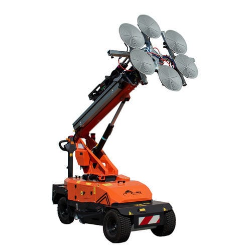 自走式小型起重机 - MPK10 - Jekko Cranes - 伸缩 / 铰接式 / 电动