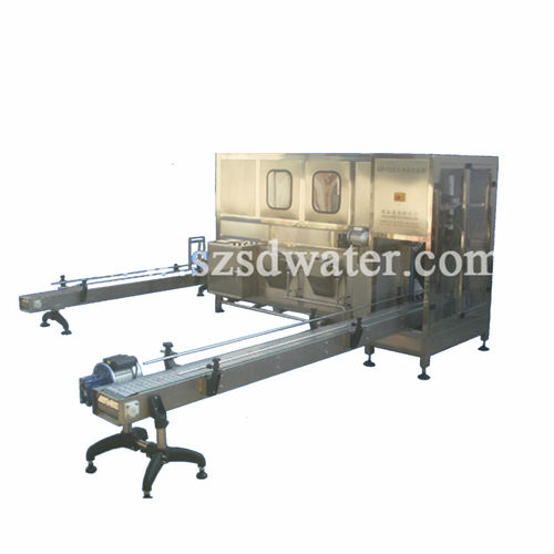 自动包装机 - RO-100J(100BPH)-L shape - Shine Dew Water Equipment Co.,Ltd. - 直线形 / 瓶子 / 食品工业