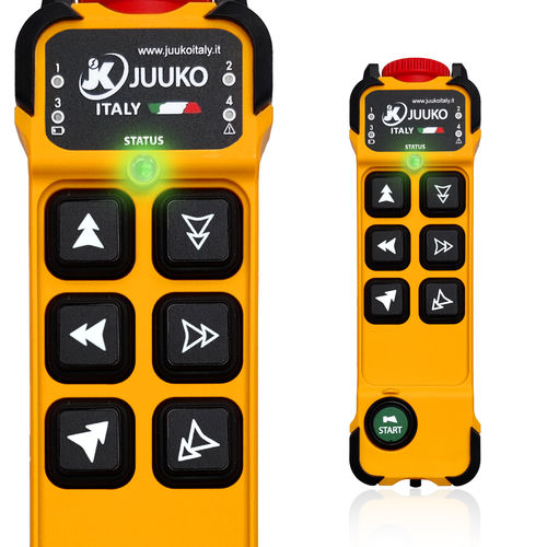 6键遥控器 - JK606 - Juuko Italy - 无线电 / 按键可设置 / 用于桥式起重机
