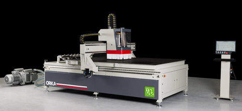 3轴加工中心 - ORKA 2128  - MAKXILIA SRL - 卧式 / 用于金属 / 10工具