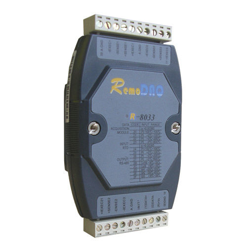 模拟输入模块 - R-8033/R-8033A/R-8033+ - Beijing Gemotech Intelligent Technology Co., Ltd. - MODBUS / 温度 / DIN导轨