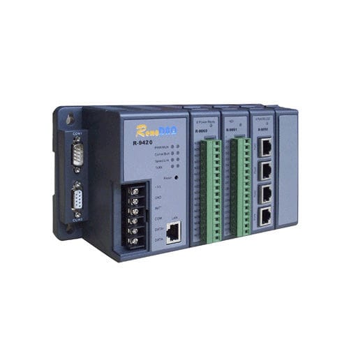 DIN导轨可编程控制器 - R-9420	 - Beijing Gemotech Intelligent Technology Co., Ltd. - 内置I/O / Modbus TCP / 以太网