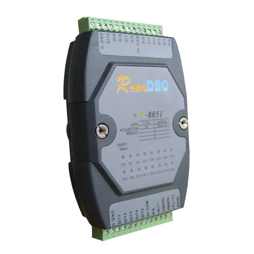 数字输入模块 - R-8051/R-8051+ - Beijing Gemotech Intelligent Technology Co., Ltd. - MODBUS / 16通道 / DIN导轨