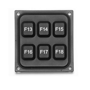 面板式数字键盘 - KP6000 Series - CTI Electronics Corporation - 硅类橡胶 / USB / IP66