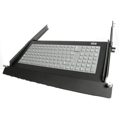 机架式抽屉键盘 - KI3700 Series - CTI Electronics Corporation - 机械按键 / 101-104键 / 工业