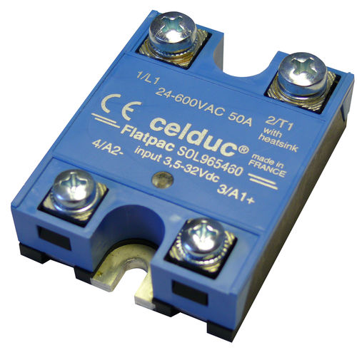 单相静态继电器 - SOL series - celduc relais/法国赛德 - 面板安装 / 功率