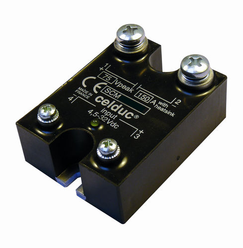 单相静态继电器 - SCM series - celduc relais/法国赛德 - 面板安装 / 功率 / MOSFET