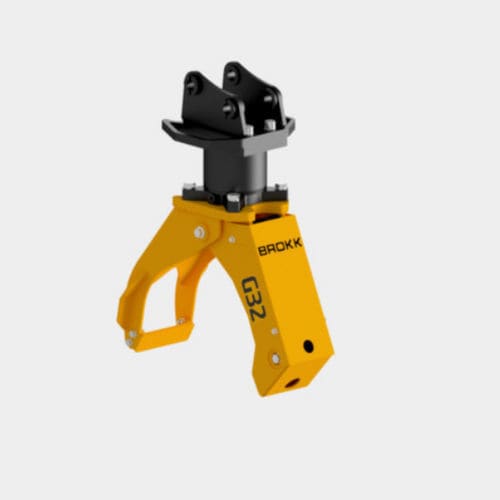 拆除抓斗 - D02H-30 - Brokk/布洛克 - 液压 / 用于废铁