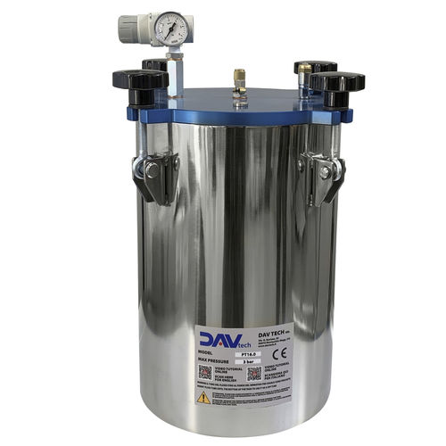 增压贮液罐 - PT16 - DAV TECH Srl - 送料 / 油 / 用于厌氧胶
