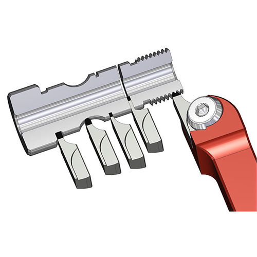 PCBN开槽片 - GTI series - Beijing Worldia Diamond Tools Co., Ltd - PCD / 用于生铁 / 用于钢材