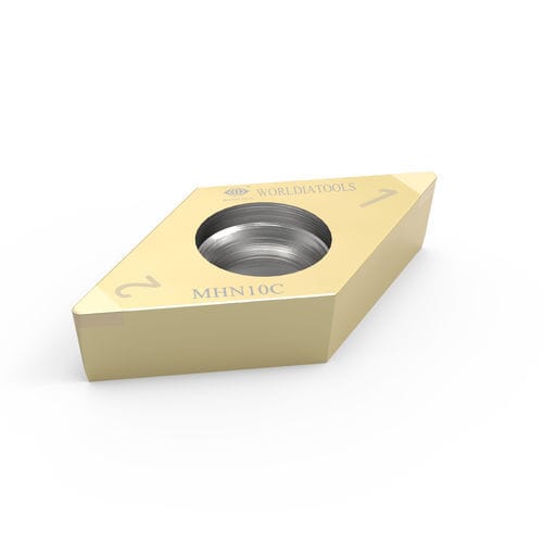 旋转转位刀片 - DCGW 11T308 - Beijing Worldia Diamond Tools Co., Ltd - CBN / 用于淬火钢 / 涂层