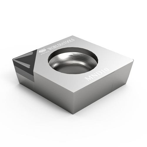 旋转转位刀片 - C-CCGW 09T304 - Beijing Worldia Diamond Tools Co., Ltd - PCD / 用于有色金属 / 带断屑器