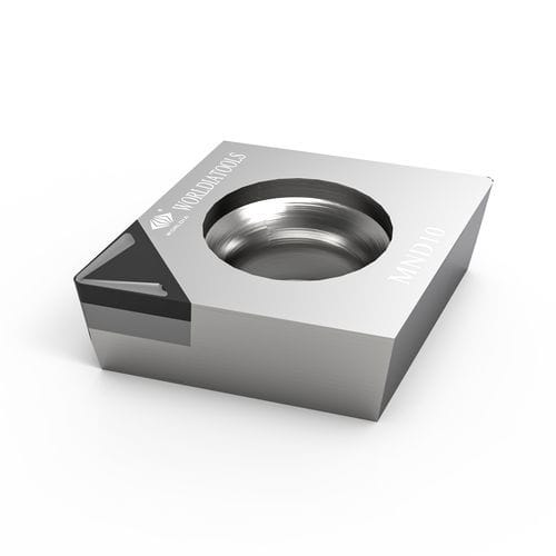 旋转转位刀片 - C-CCGW 060202 - Beijing Worldia Diamond Tools Co., Ltd - PCD / 用于有色金属 / 带断屑器