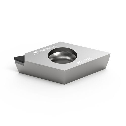 旋转转位刀片 - DCGT 070204 - Beijing Worldia Diamond Tools Co., Ltd - PCD / 用于有色金属