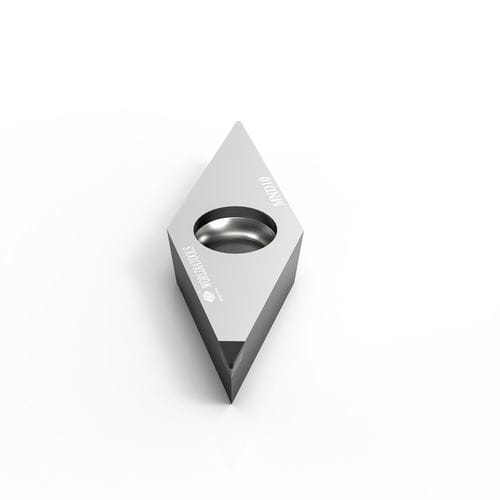 旋转转位刀片 - VCGW 160408 - Beijing Worldia Diamond Tools Co., Ltd - PCD / 用于有色金属