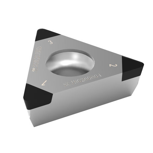 加工车间转位刀片 - Beijing Worldia Diamond Tools Co., Ltd - PCBN / 用于淬火钢