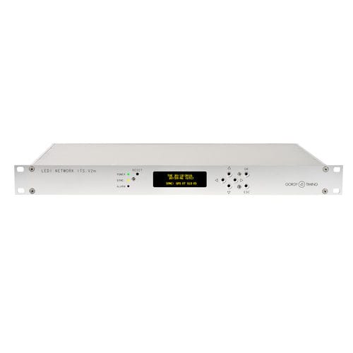 NTP时间同步网络时间服务器 - LEDI® NETWORK ITS v2m  - GORGY TIMING - IEEE1588 / SNMP / DHCP