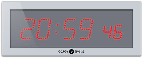 数字时钟 - LEDI® 7.S - GORGY TIMING - LED / 同步 / 壁挂